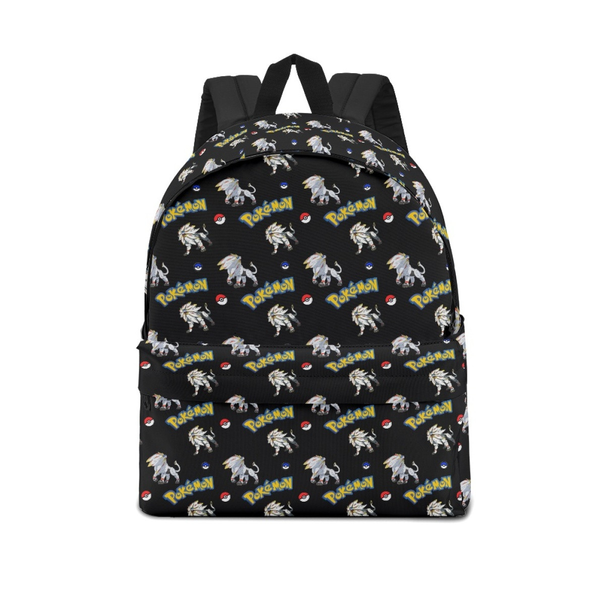 Pokemon Solgaleo School Backpack Multicolor Schoolbag Rucksack - Solgaleo Character Series Art