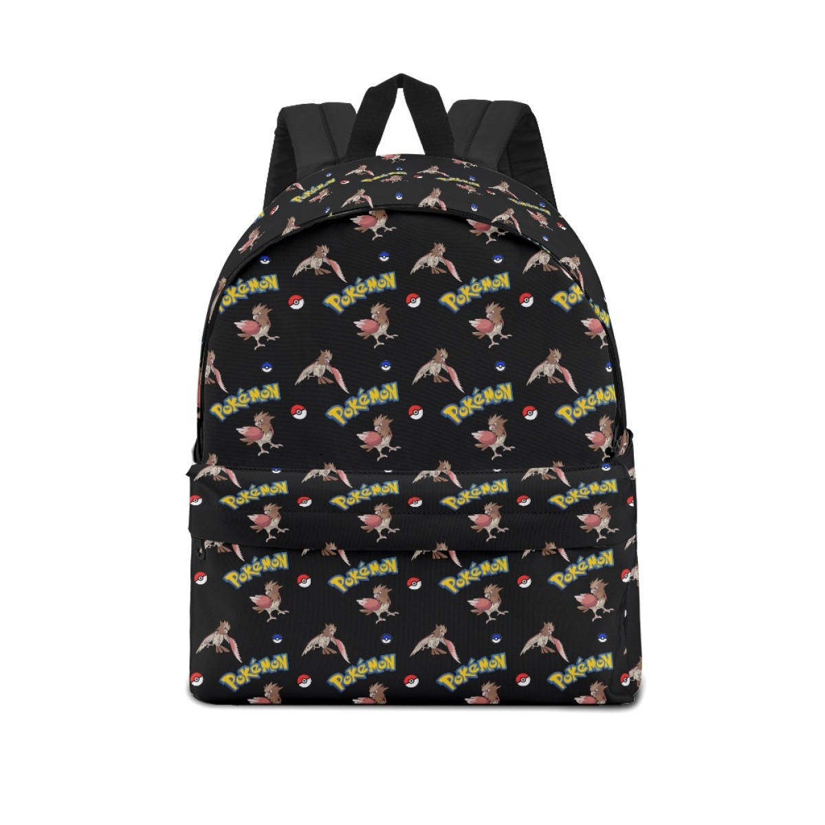 Pokemon Spearow School Backpack Multicolor Schoolbag Rucksack - Spearow Character Series Art