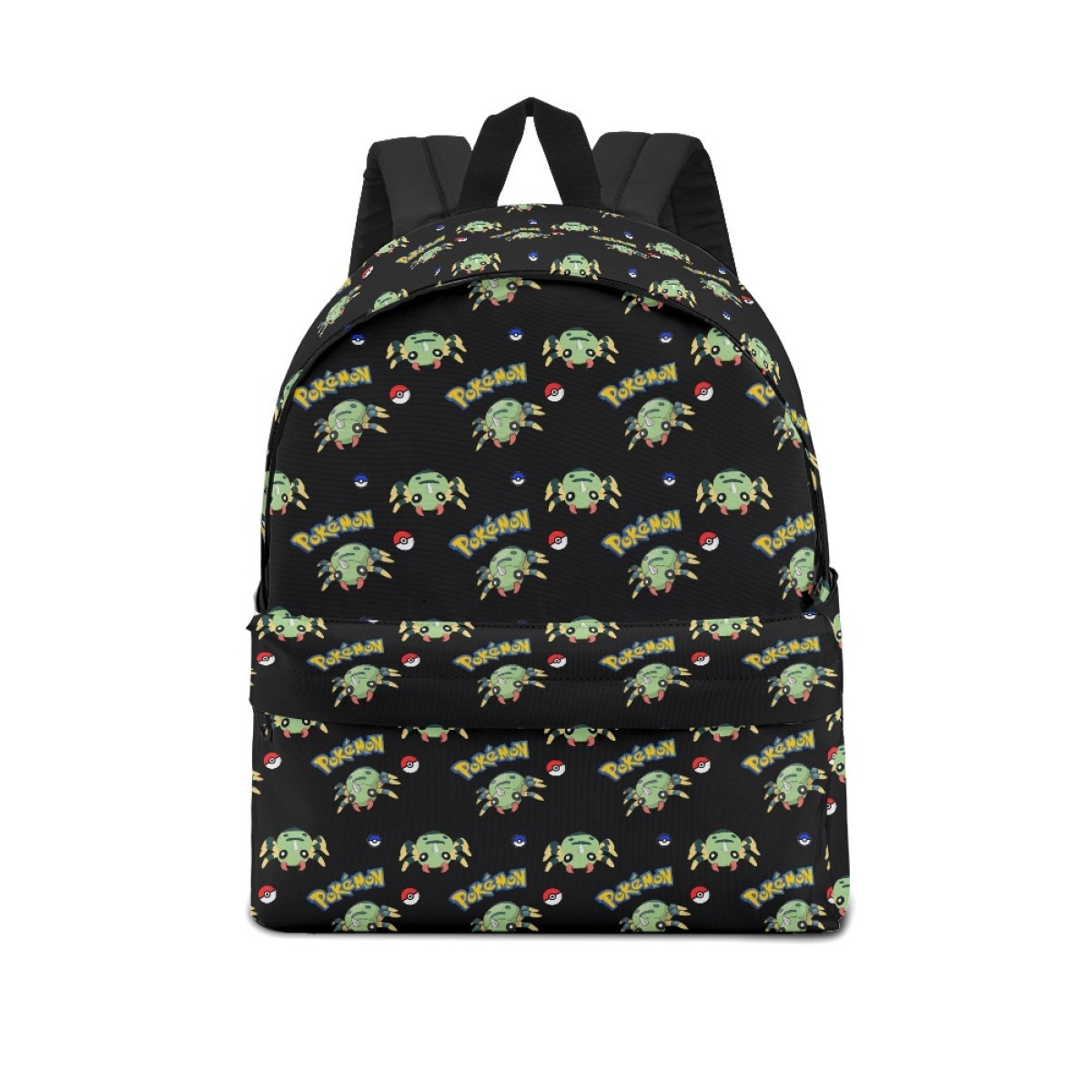 Pokemon Spinarak School Backpack Multicolor Schoolbag Rucksack - Spinarak Character Series Art