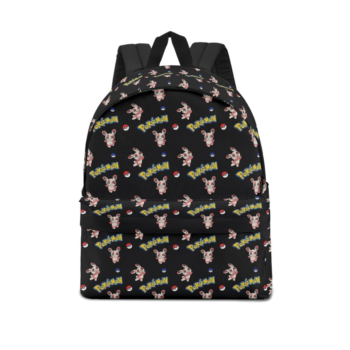 Pokemon Spinda School Backpack Multicolor Schoolbag Rucksack - Spinda Character Series Art