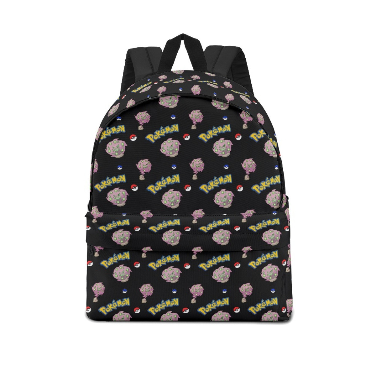 Pokemon Spiritomb School Backpack Multicolor Schoolbag Rucksack - Spiritomb Character Series Art