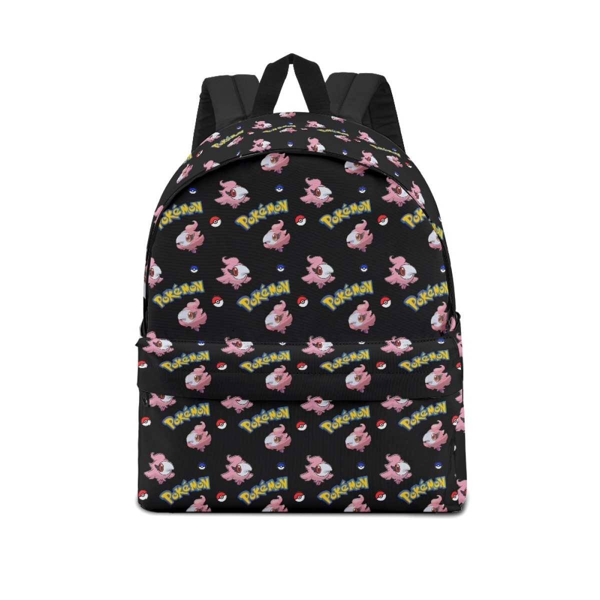 Pokemon Spritzee School Backpack Multicolor Schoolbag Rucksack - Spritzee Character Series Art