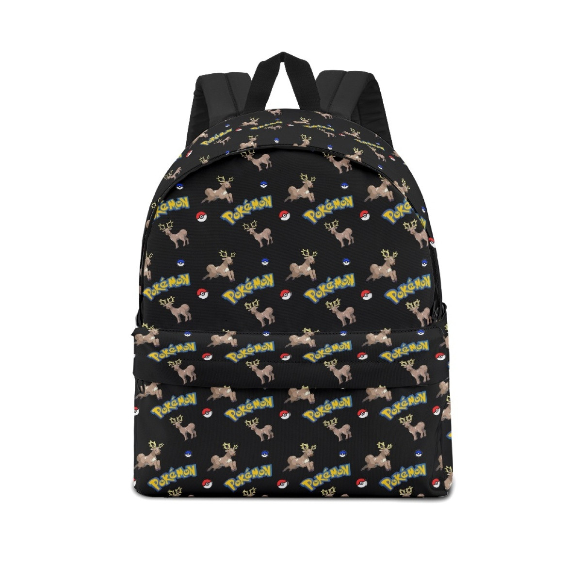 Pokemon Stantler School Backpack Multicolor Schoolbag Rucksack - Stantler Character Series Art