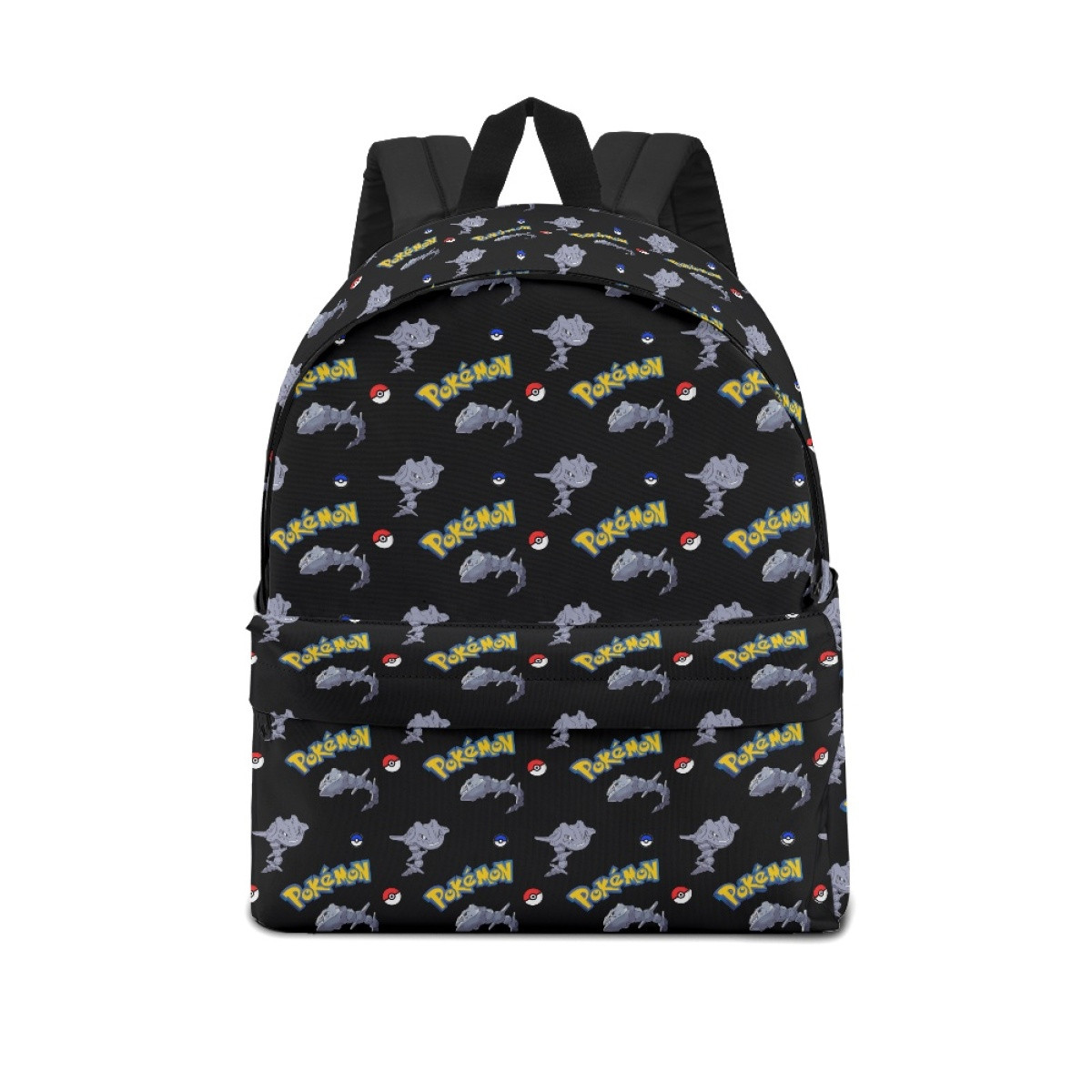 Pokemon Steelix School Backpack Multicolor Schoolbag Rucksack - Steelix Character Series Art