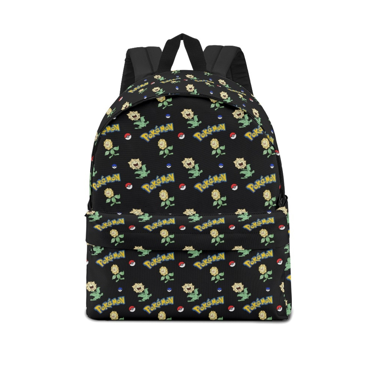 Pokemon Sunflora School Backpack Multicolor Schoolbag Rucksack - Sunflora Character Series Art