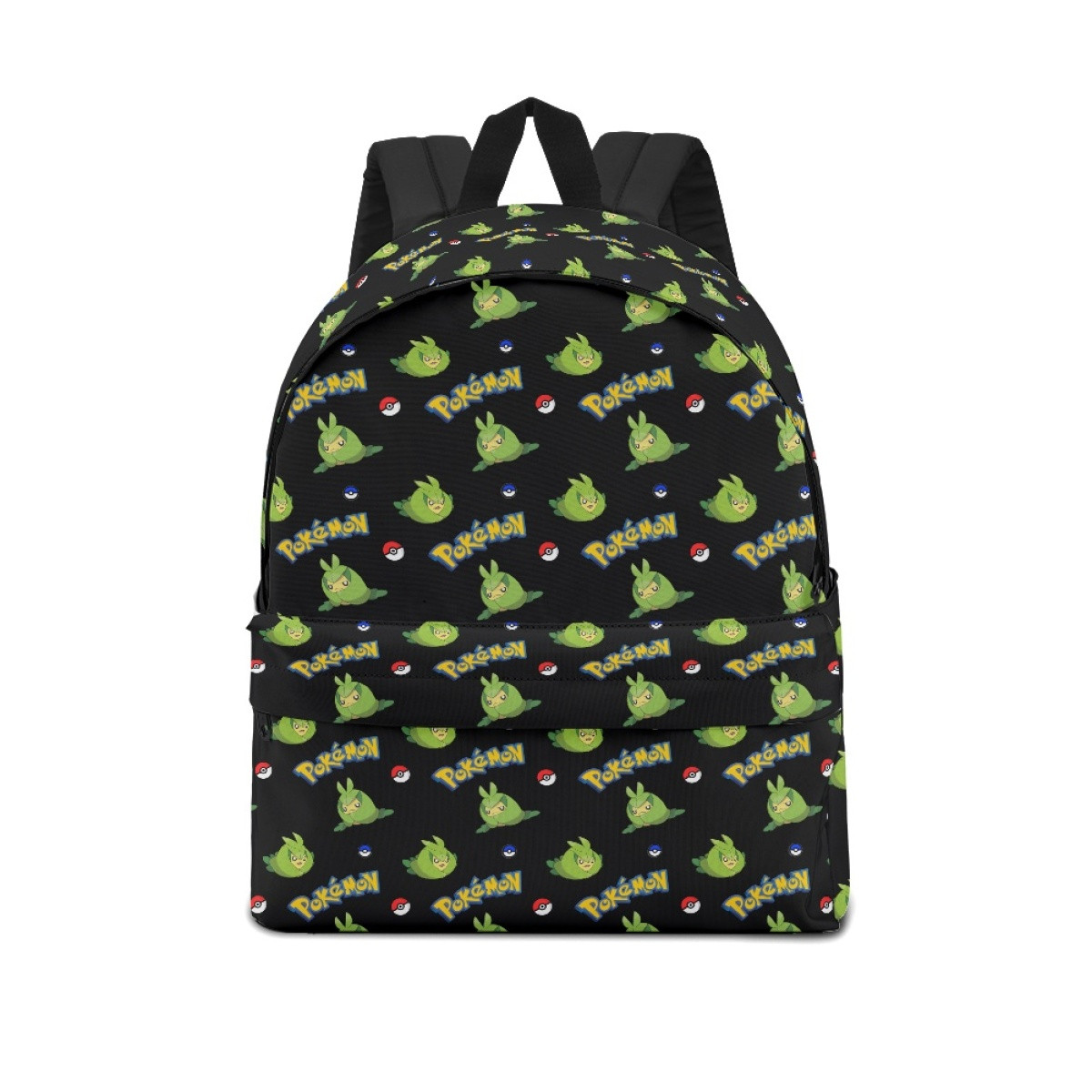 Pokemon Swadloon School Backpack Multicolor Schoolbag Rucksack - Swadloon Character Series Art