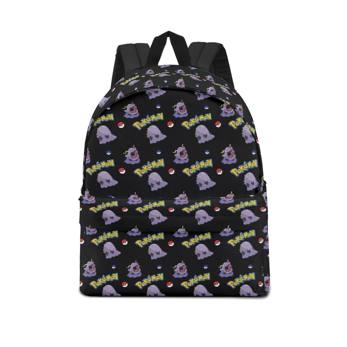 Pokemon Swalot School Backpack Multicolor Schoolbag Rucksack - Swalot Character Series Art