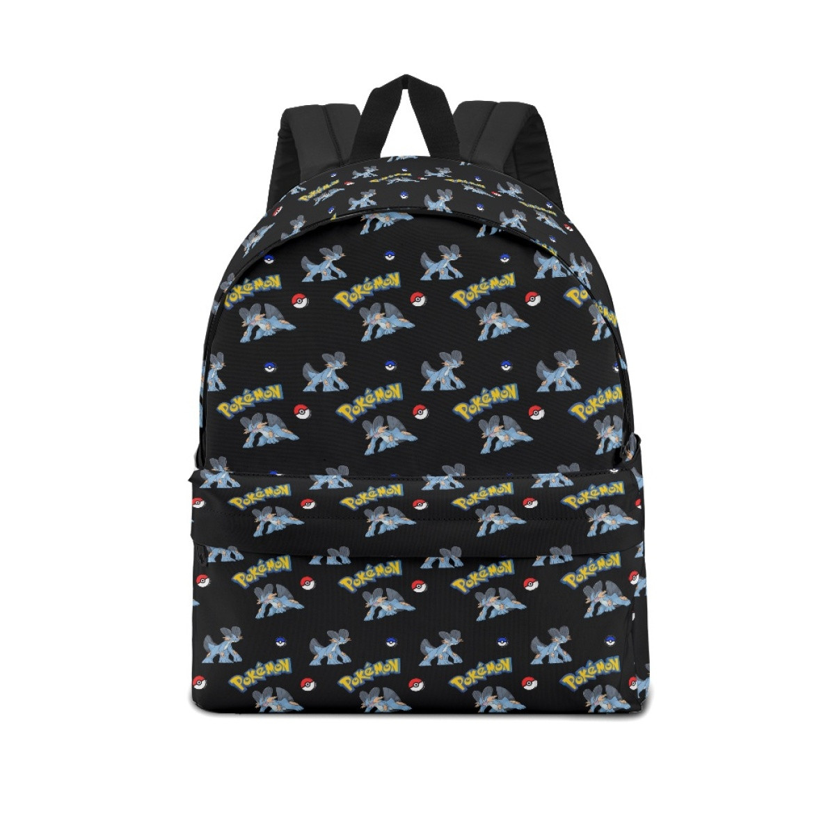Pokemon Swampert School Backpack Multicolor Schoolbag Rucksack - Swampert Character Series Art