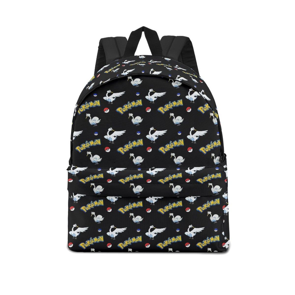 Pokemon Swanna School Backpack Multicolor Schoolbag Rucksack - Swanna Character Series Art