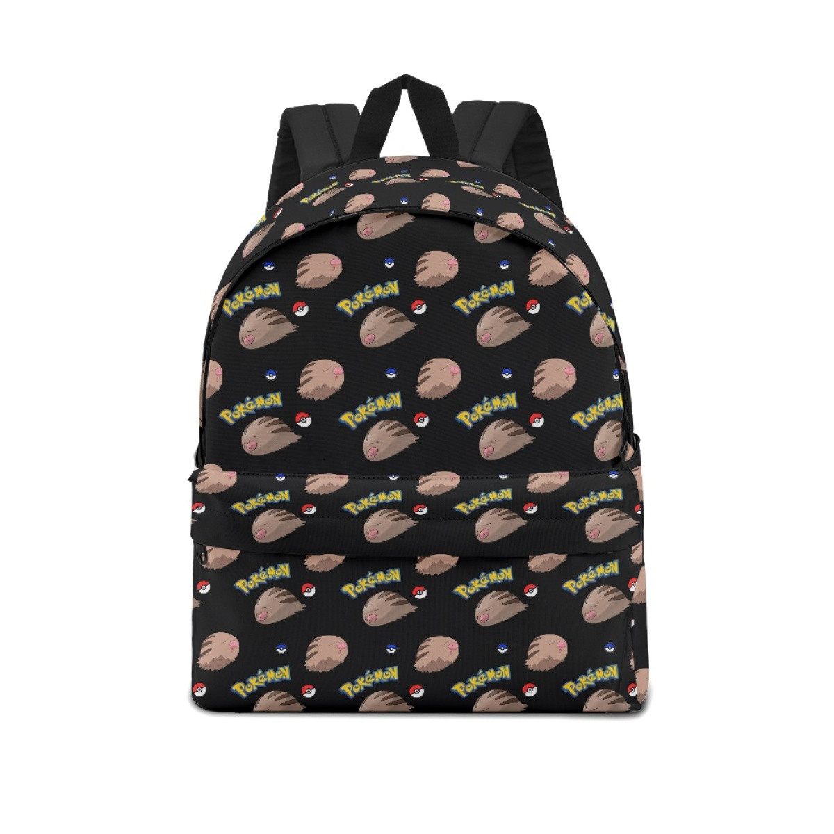 Pokemon Swinub School Backpack Multicolor Schoolbag Rucksack - Swinub Character Series Art