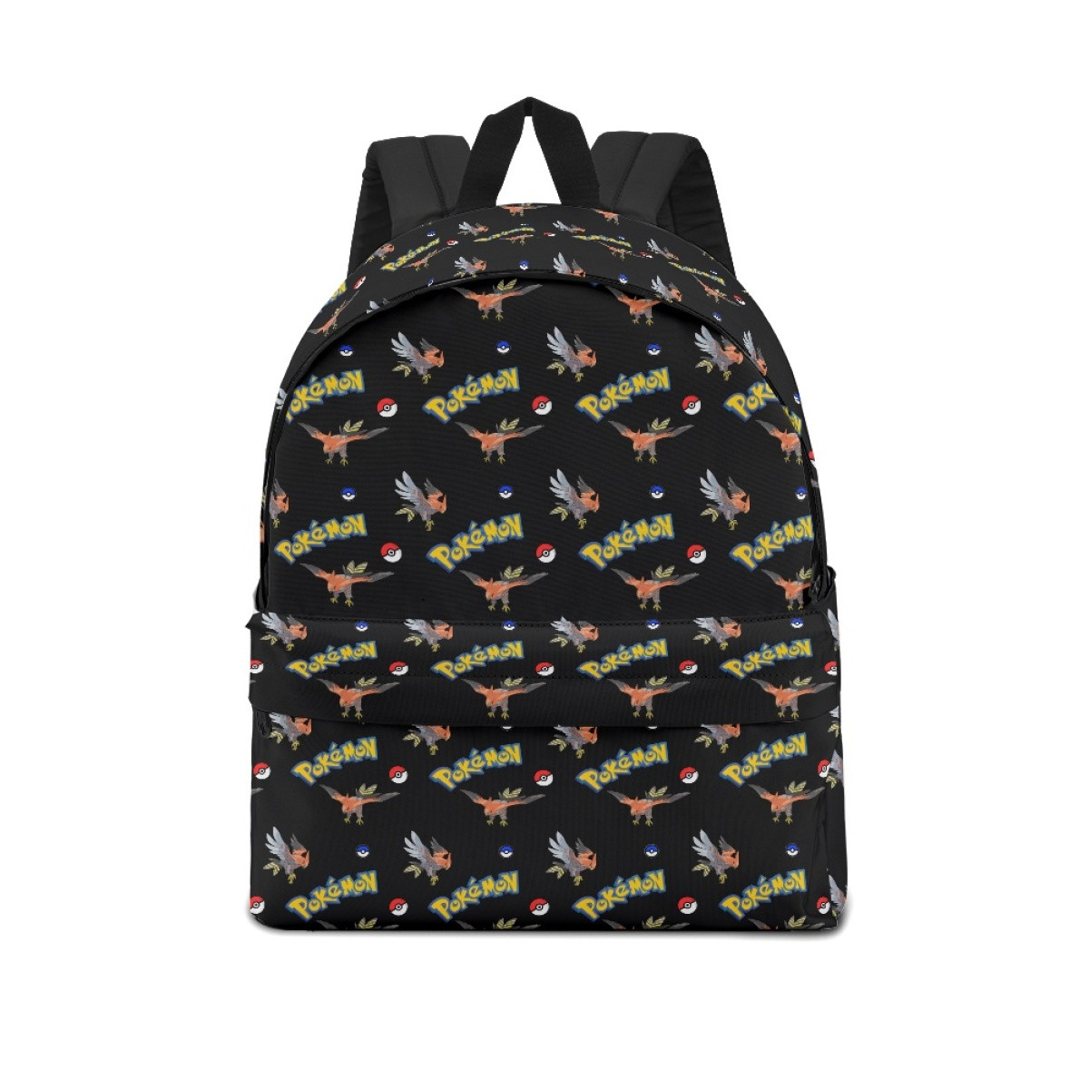 Pokemon Talonflame School Backpack Multicolor Schoolbag Rucksack - Talonflame Character Series Art