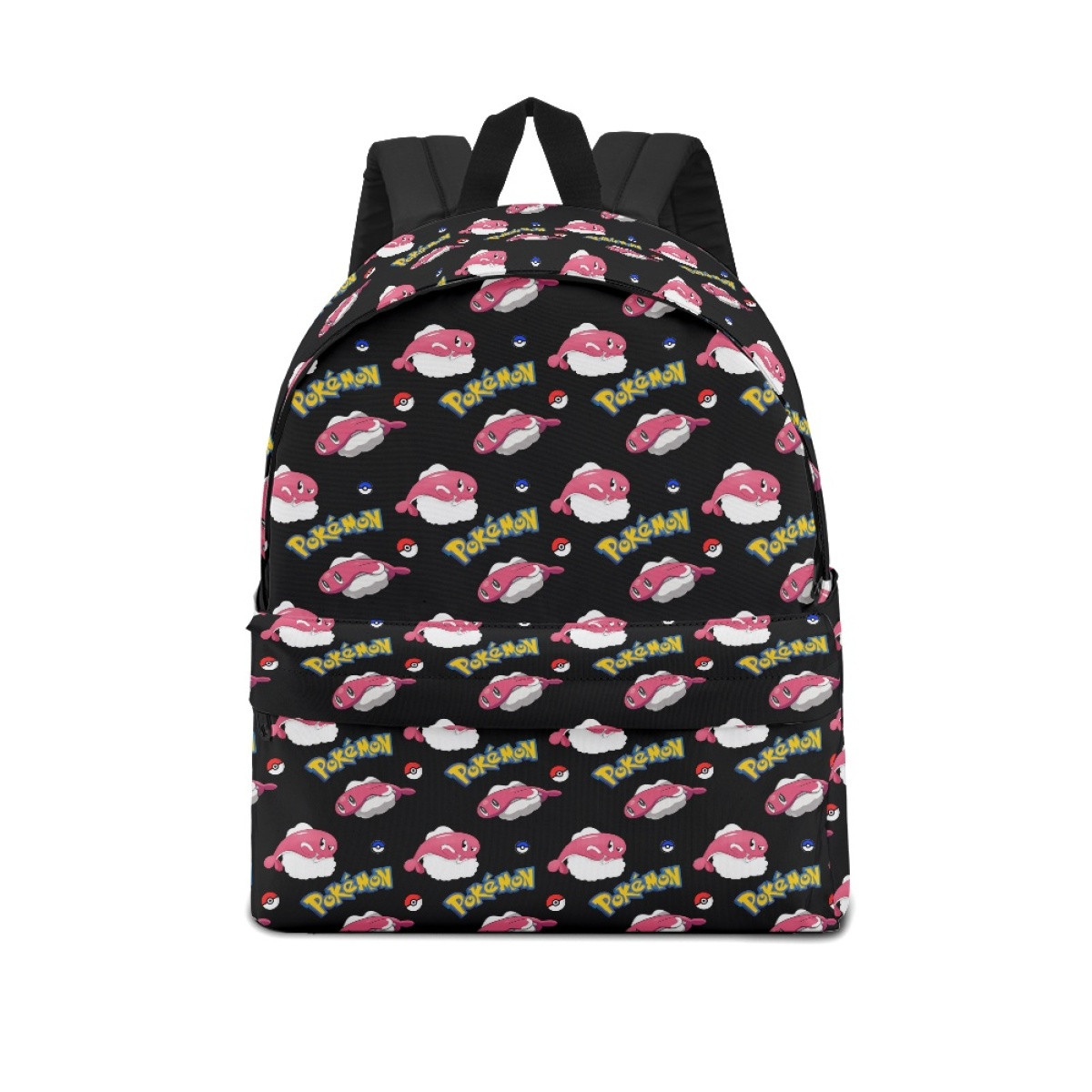 Pokemon Tatsugiri School Backpack Multicolor Schoolbag Rucksack - Tatsugiri Droopy Character Series Art