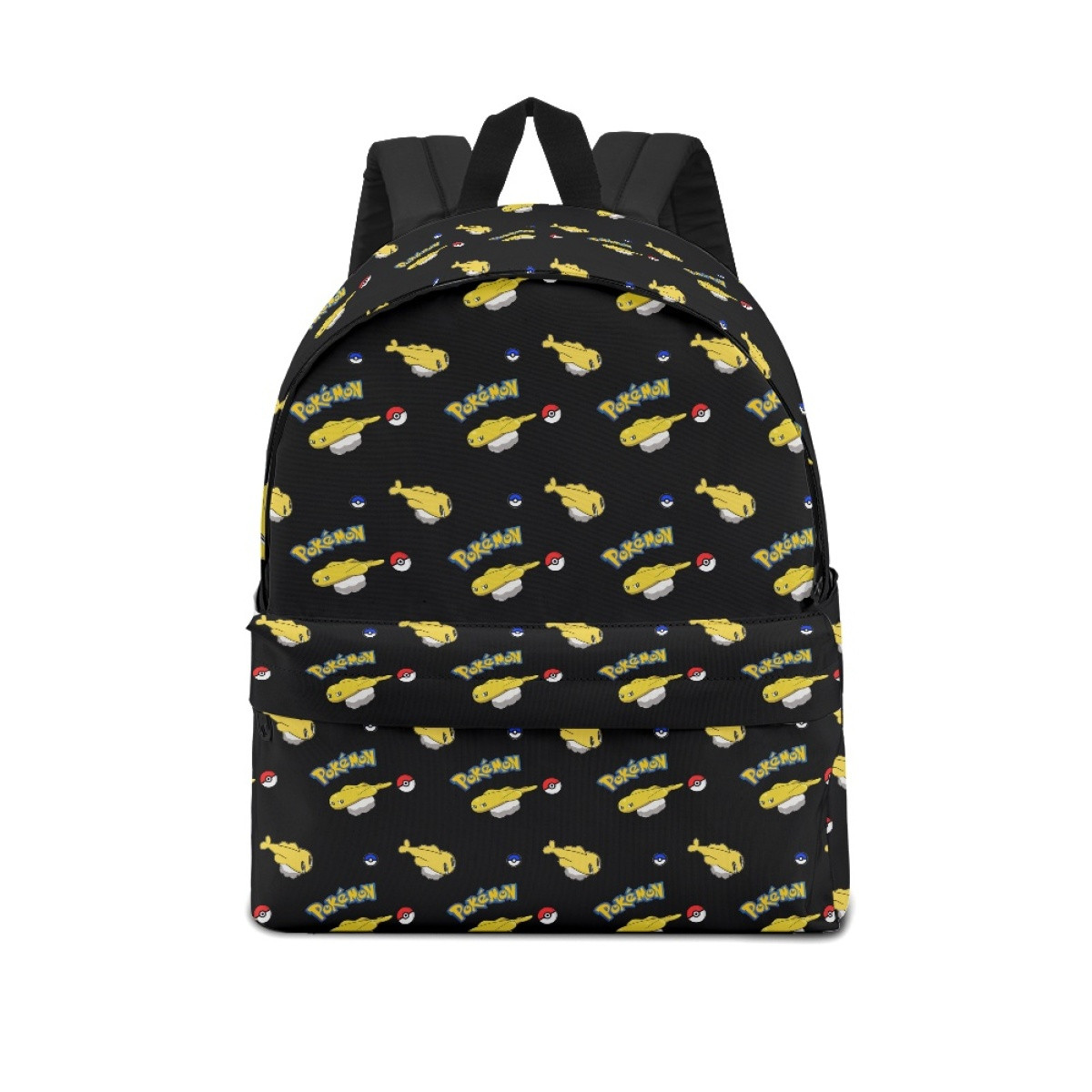 Pokemon Tatsugiri School Backpack Multicolor Schoolbag Rucksack - Tatsugiri Stretchy Character Series Art