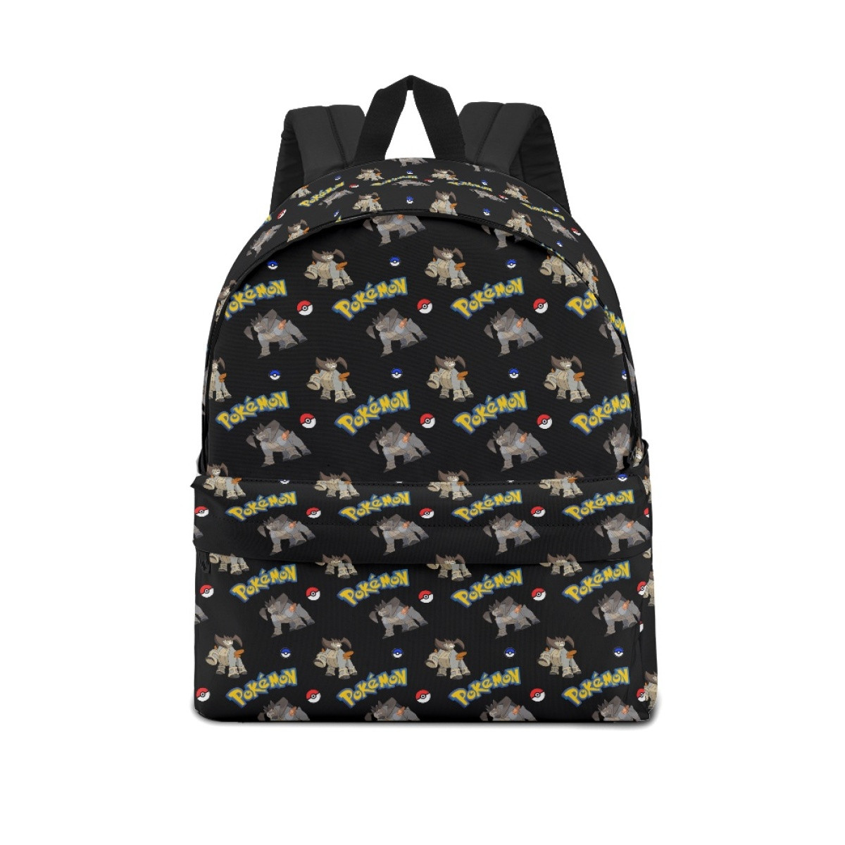Pokemon Terrakion School Backpack Multicolor Schoolbag Rucksack - Terrakion Character Series Art