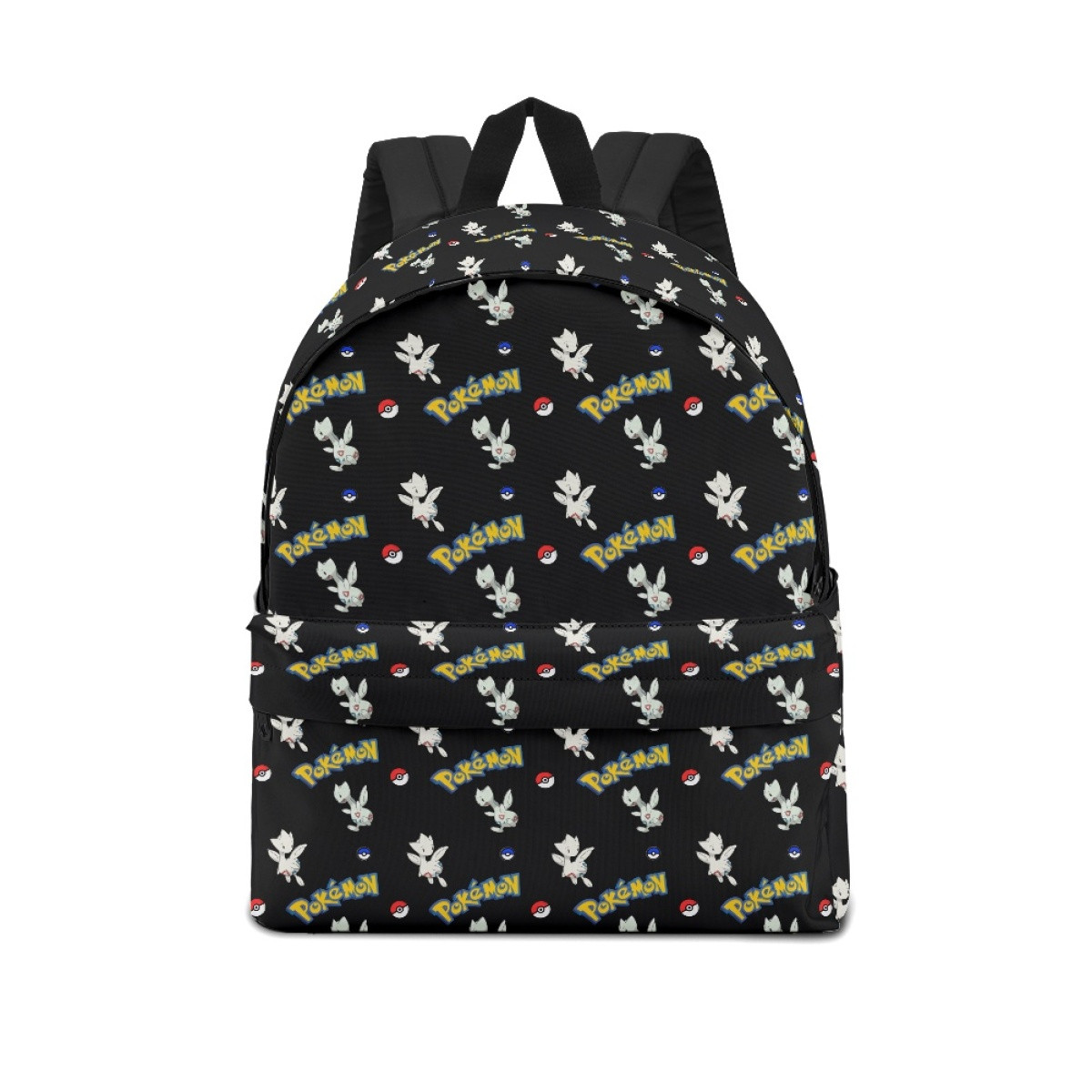Pokemon Togetic School Backpack Multicolor Schoolbag Rucksack - Togetic Character Series Art