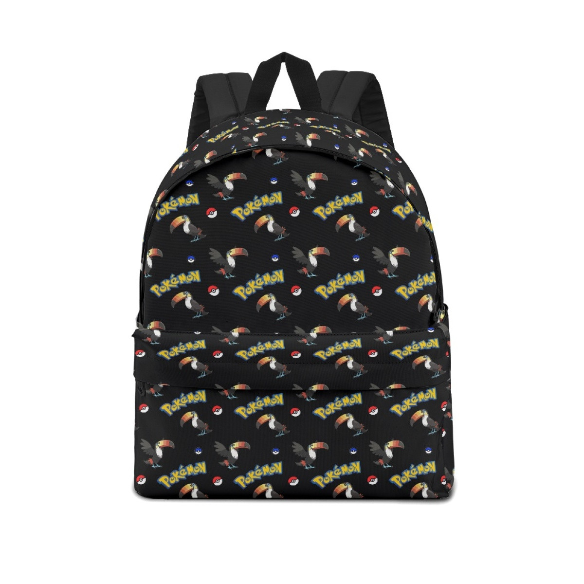 Pokemon Toucannon School Backpack Multicolor Schoolbag Rucksack - Toucannon Character Series Art