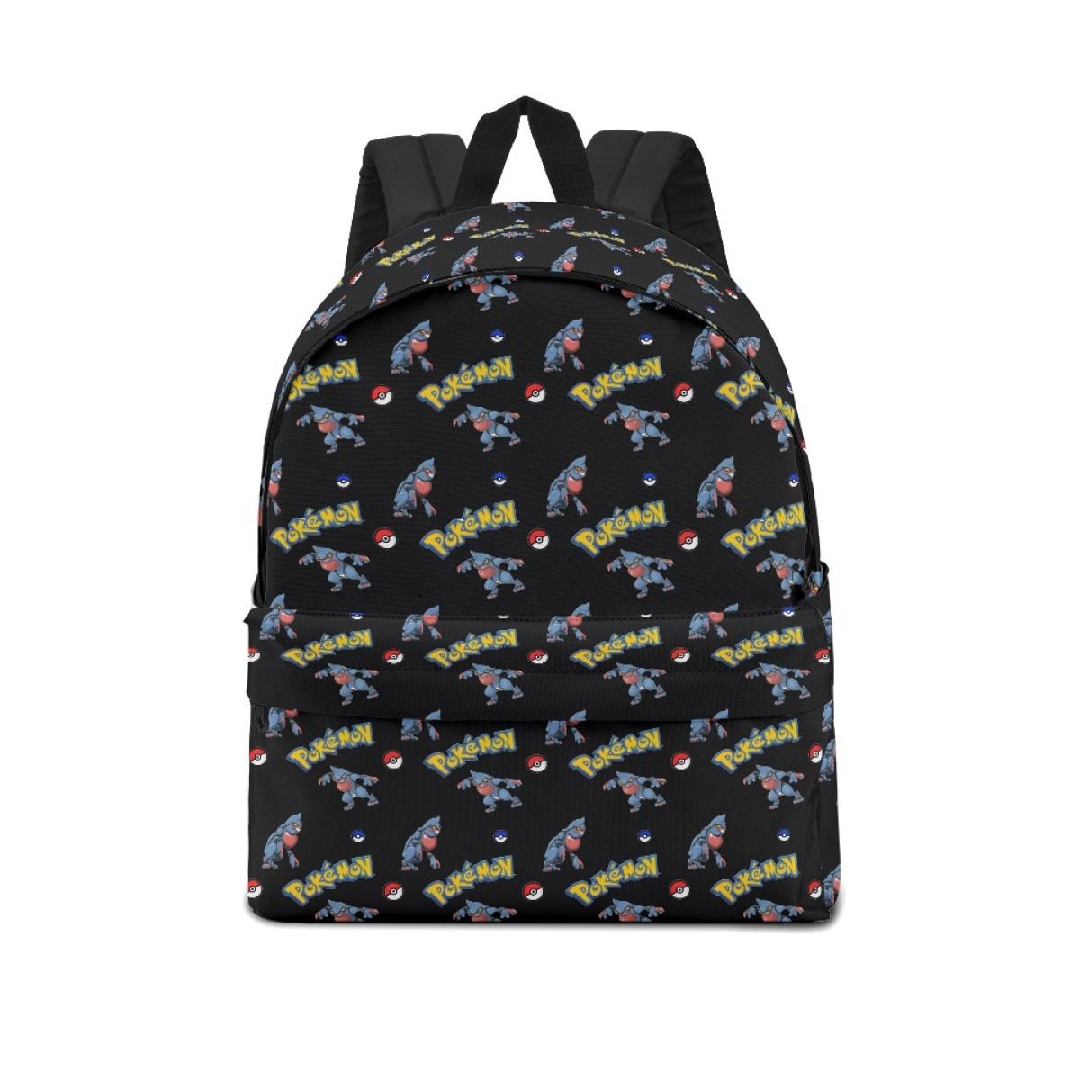 Pokemon Toxicroak School Backpack Multicolor Schoolbag Rucksack - Toxicroak Character Series Art