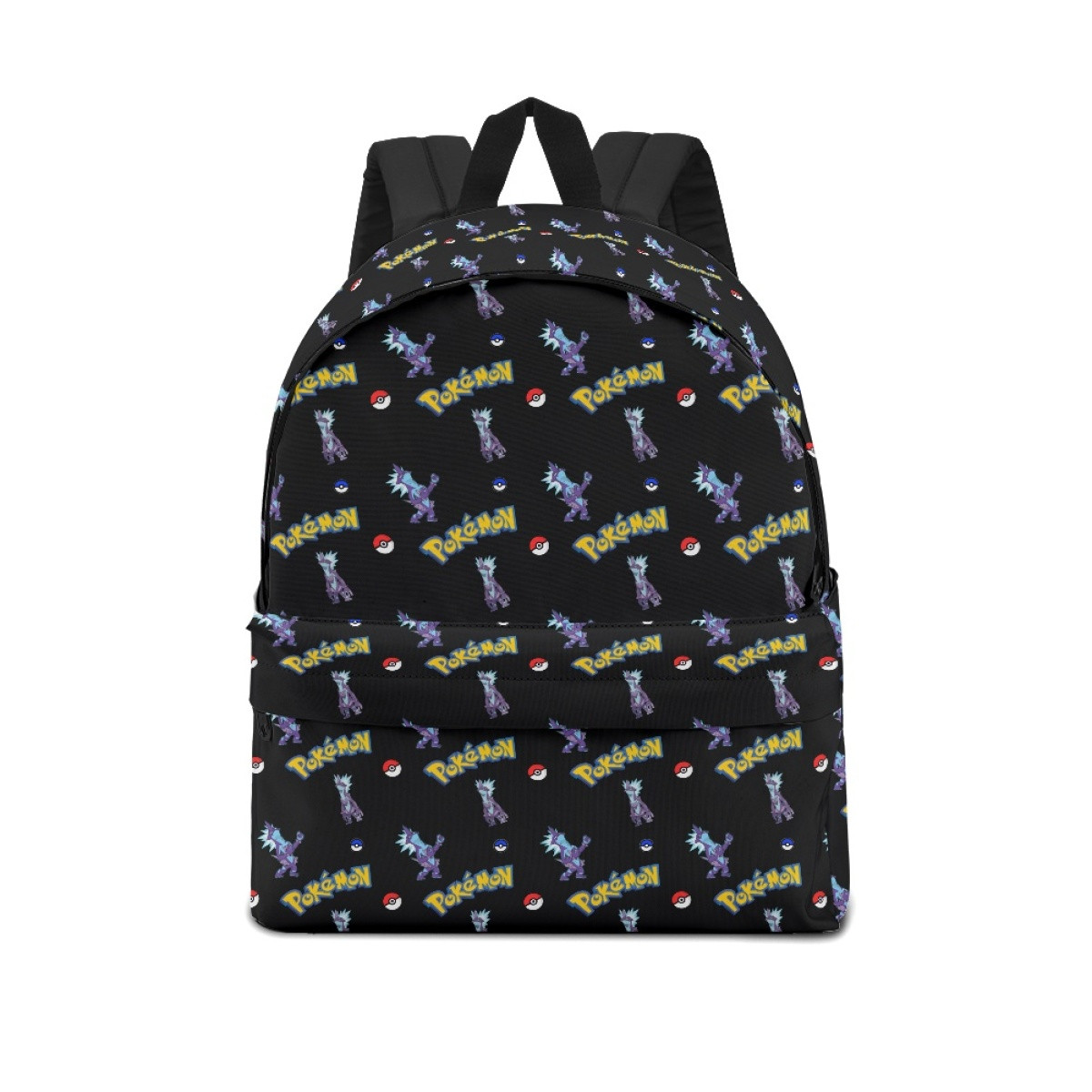 Pokemon Toxtricity School Backpack Multicolor Schoolbag Rucksack - Toxtricity Low Key Character Series Art