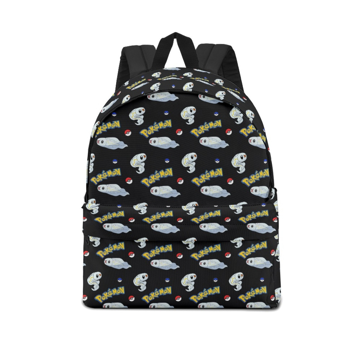 Pokemon Tynamo School Backpack Multicolor Schoolbag Rucksack - Tynamo Character Series Art
