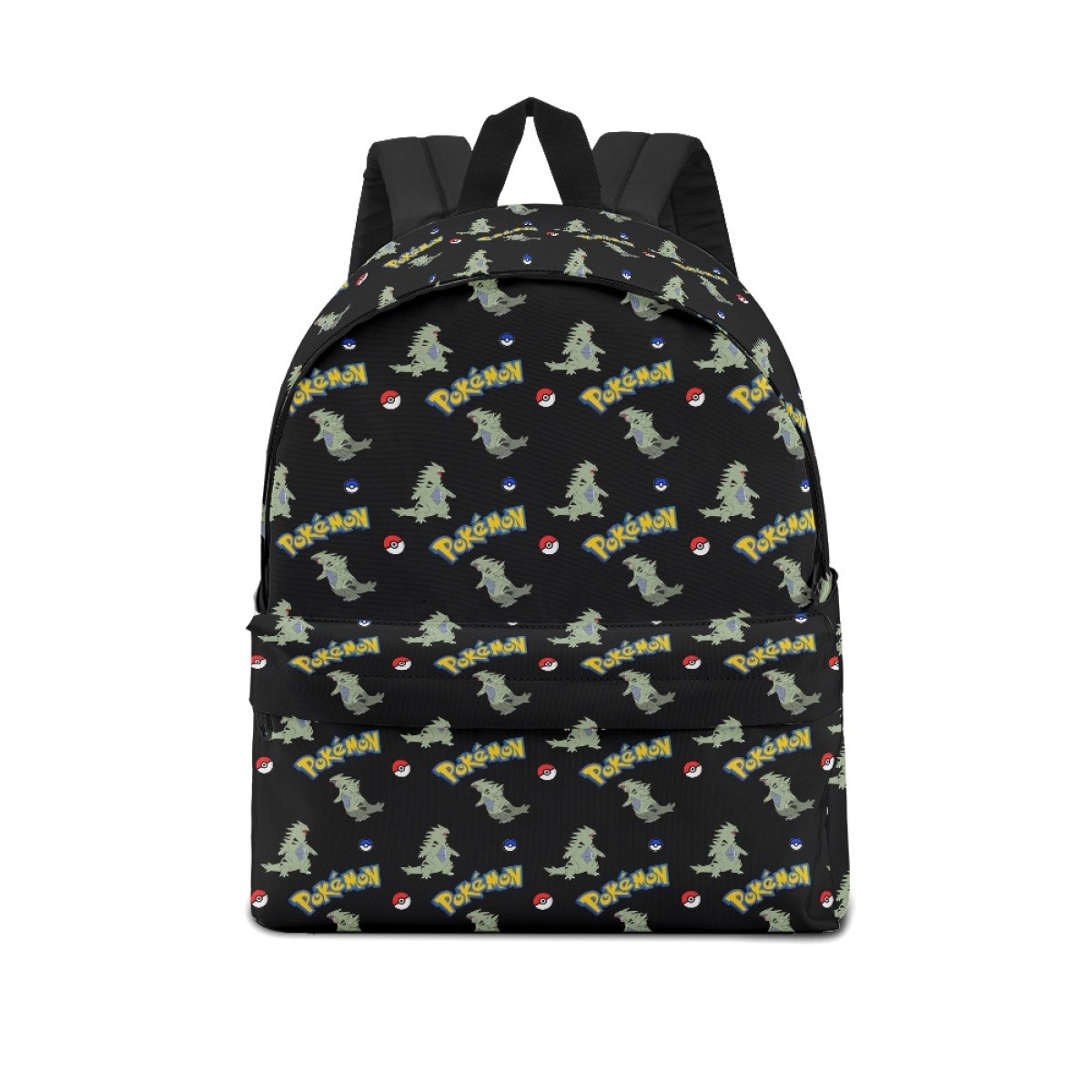 Pokemon Tyranitar School Backpack Multicolor Schoolbag Rucksack - Tyranitar Character Series Art