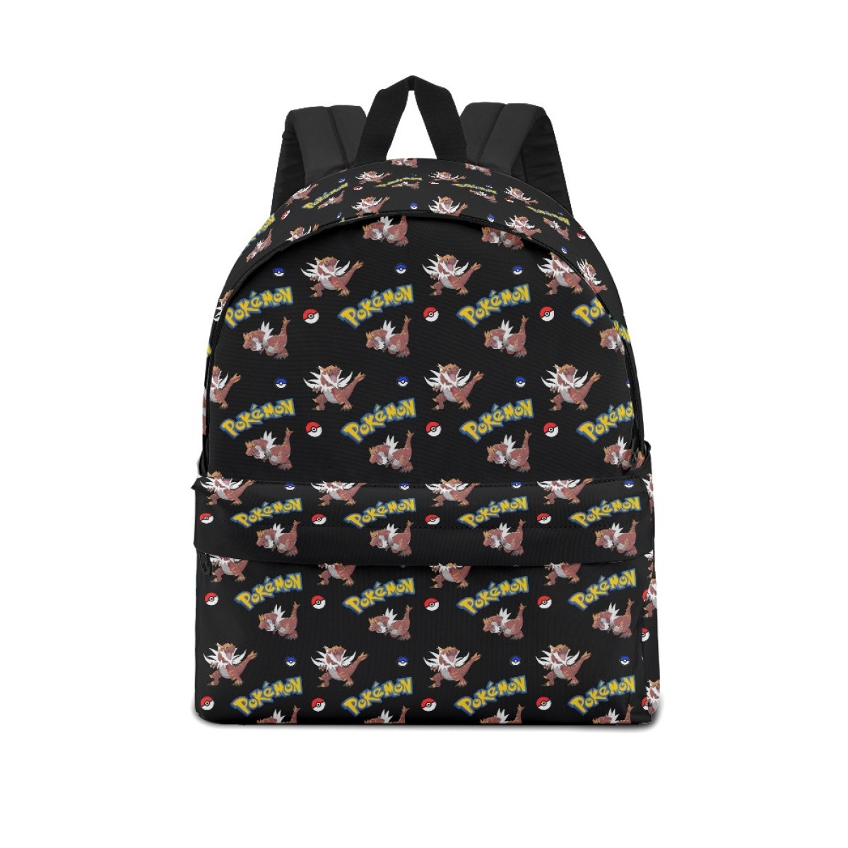 Pokemon Tyrantrum School Backpack Multicolor Schoolbag Rucksack - Tyrantrum Character Series Art