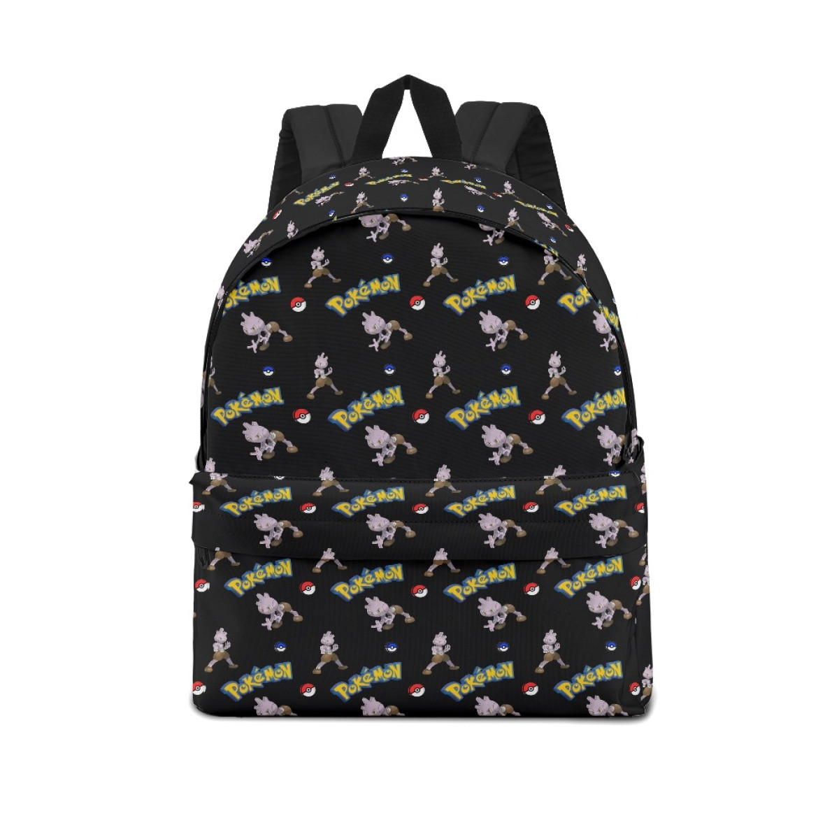 Pokemon Tyrogue School Backpack Multicolor Schoolbag Rucksack - Tyrogue Character Series Art
