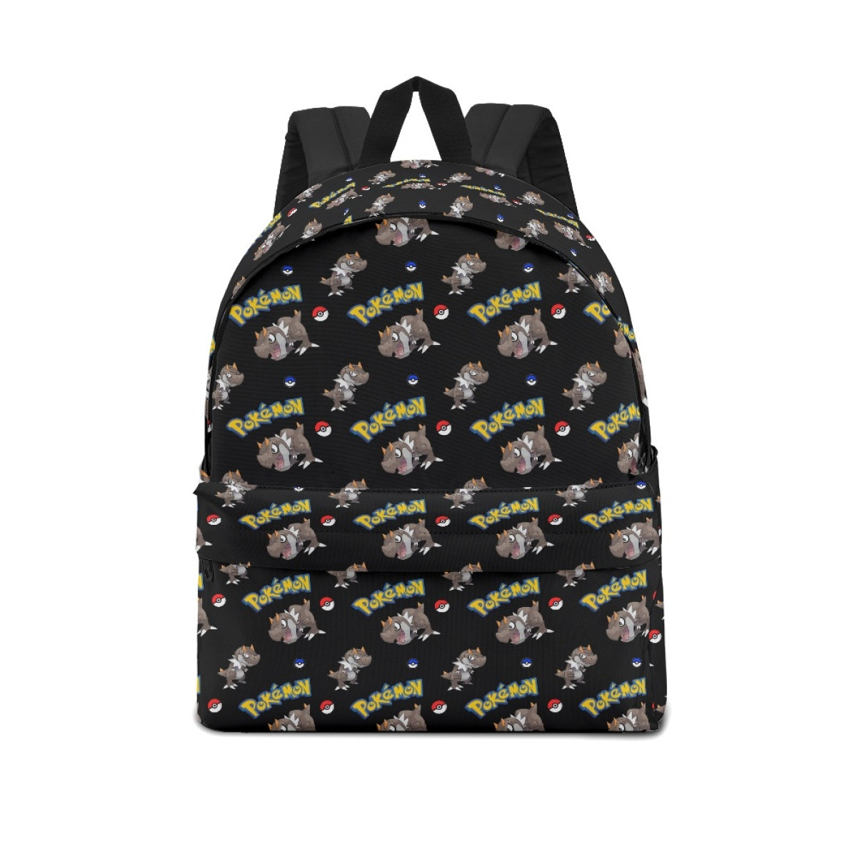 Pokemon Tyrunt School Backpack Multicolor Schoolbag Rucksack - Tyrunt Character Series Art