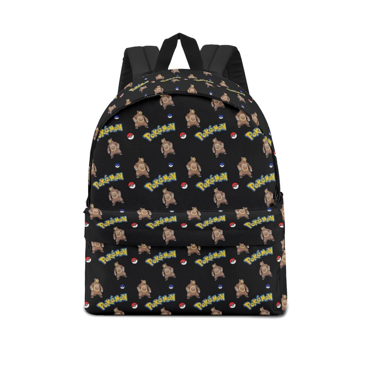 Pokemon Ursaring School Backpack Multicolor Schoolbag Rucksack - Ursaring Character Series Art