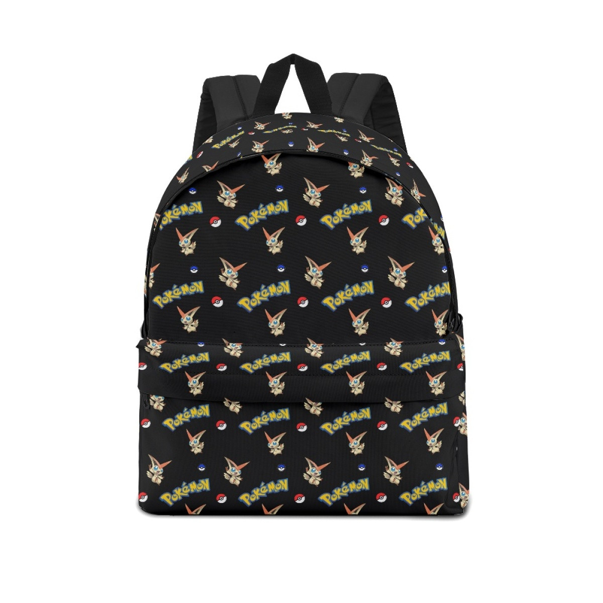 Pokemon Victini School Backpack Multicolor Schoolbag Rucksack - Victini Character Series Art