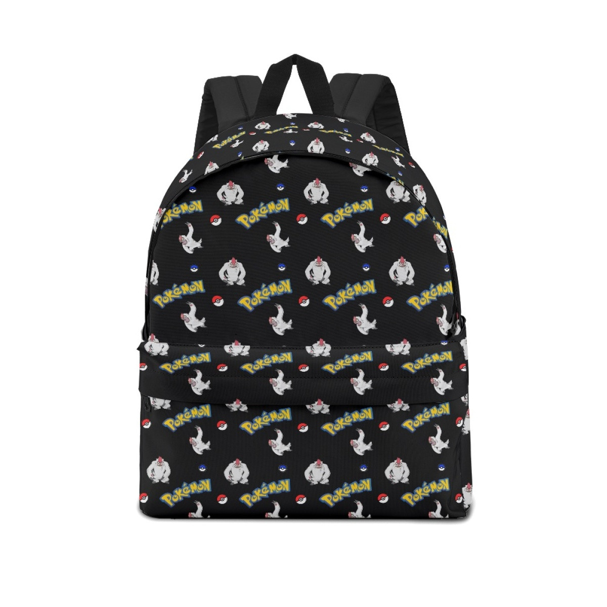 Pokemon Vigoroth School Backpack Multicolor Schoolbag Rucksack - Vigoroth Character Series Art