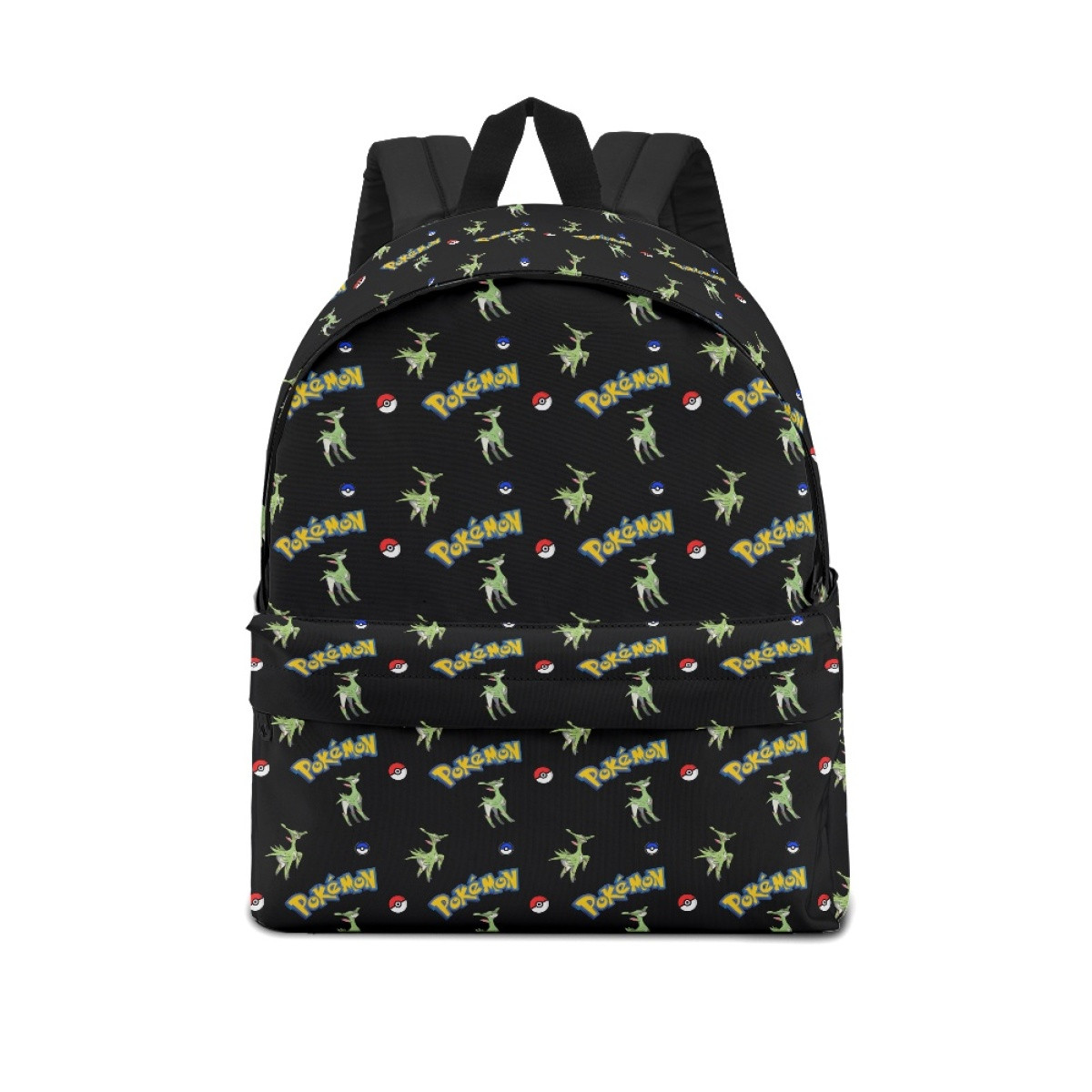 Pokemon Virizion School Backpack Multicolor Schoolbag Rucksack - Virizion Character Series Art