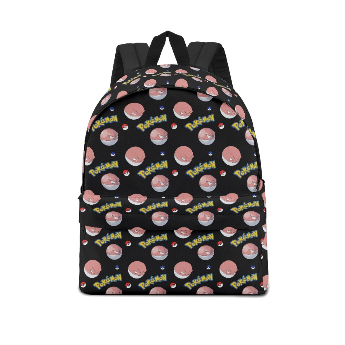 Pokemon Voltorb School Backpack Multicolor Schoolbag Rucksack - Voltorb Character Series Art