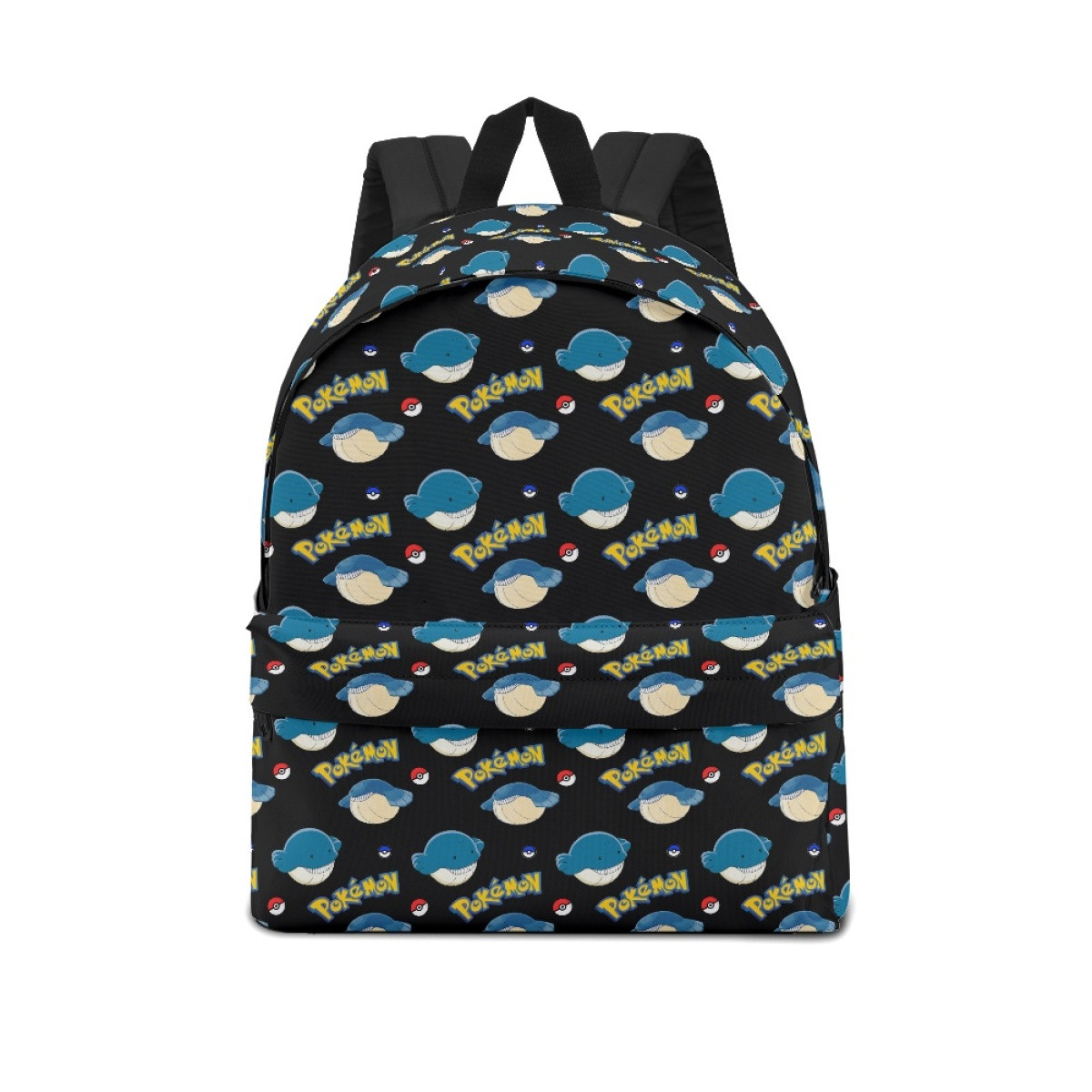 Pokemon Wailmer School Backpack Multicolor Schoolbag Rucksack - Wailmer Character Series Art