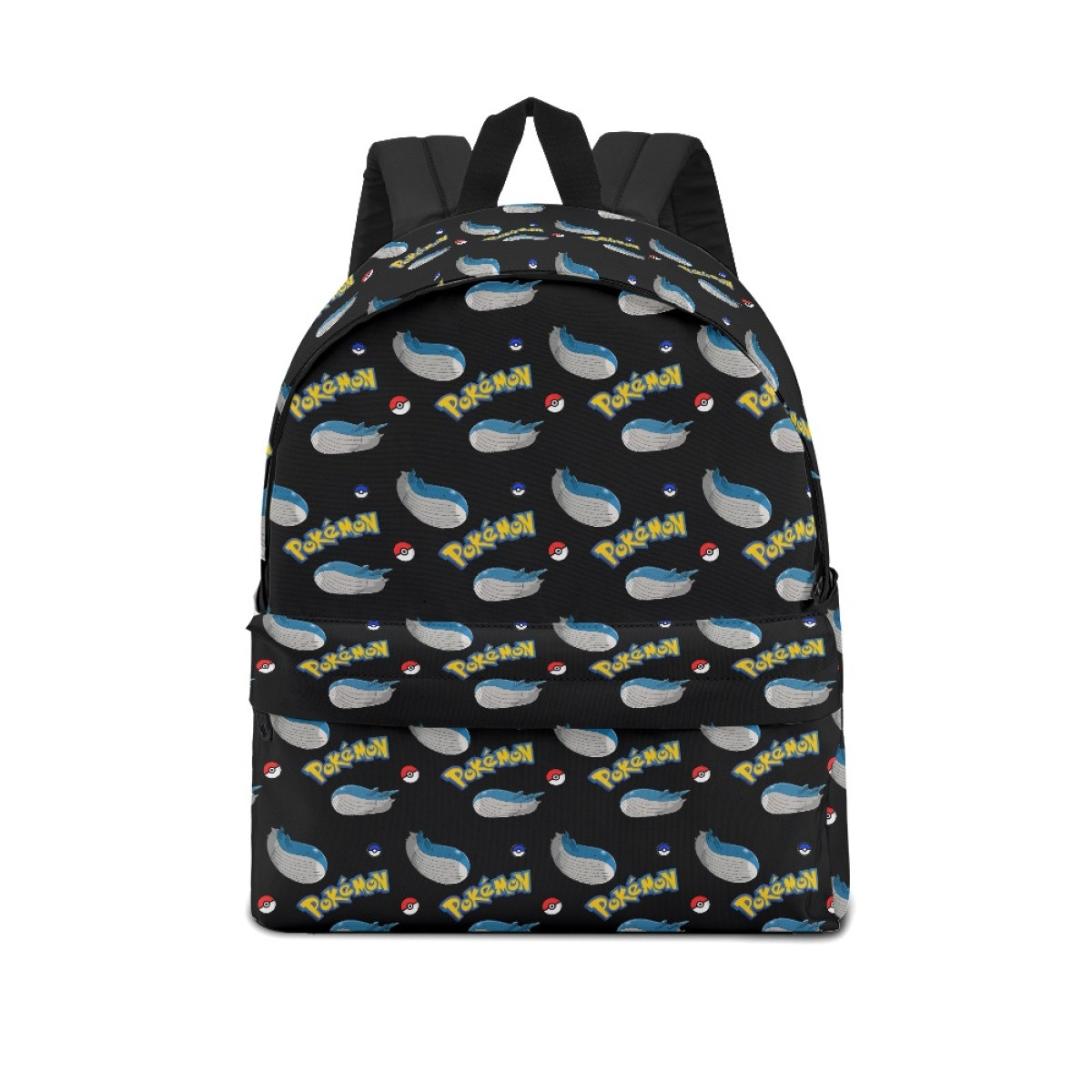 Pokemon Wailord School Backpack Multicolor Schoolbag Rucksack - Wailord Character Series Art