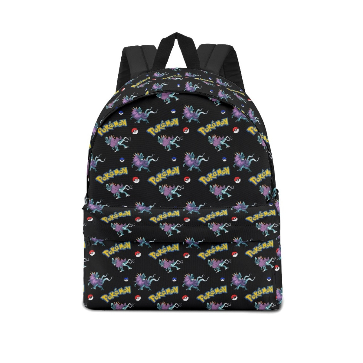 Pokemon Walking Wake School Backpack Multicolor Schoolbag Rucksack - Walking Wake Character Series Art
