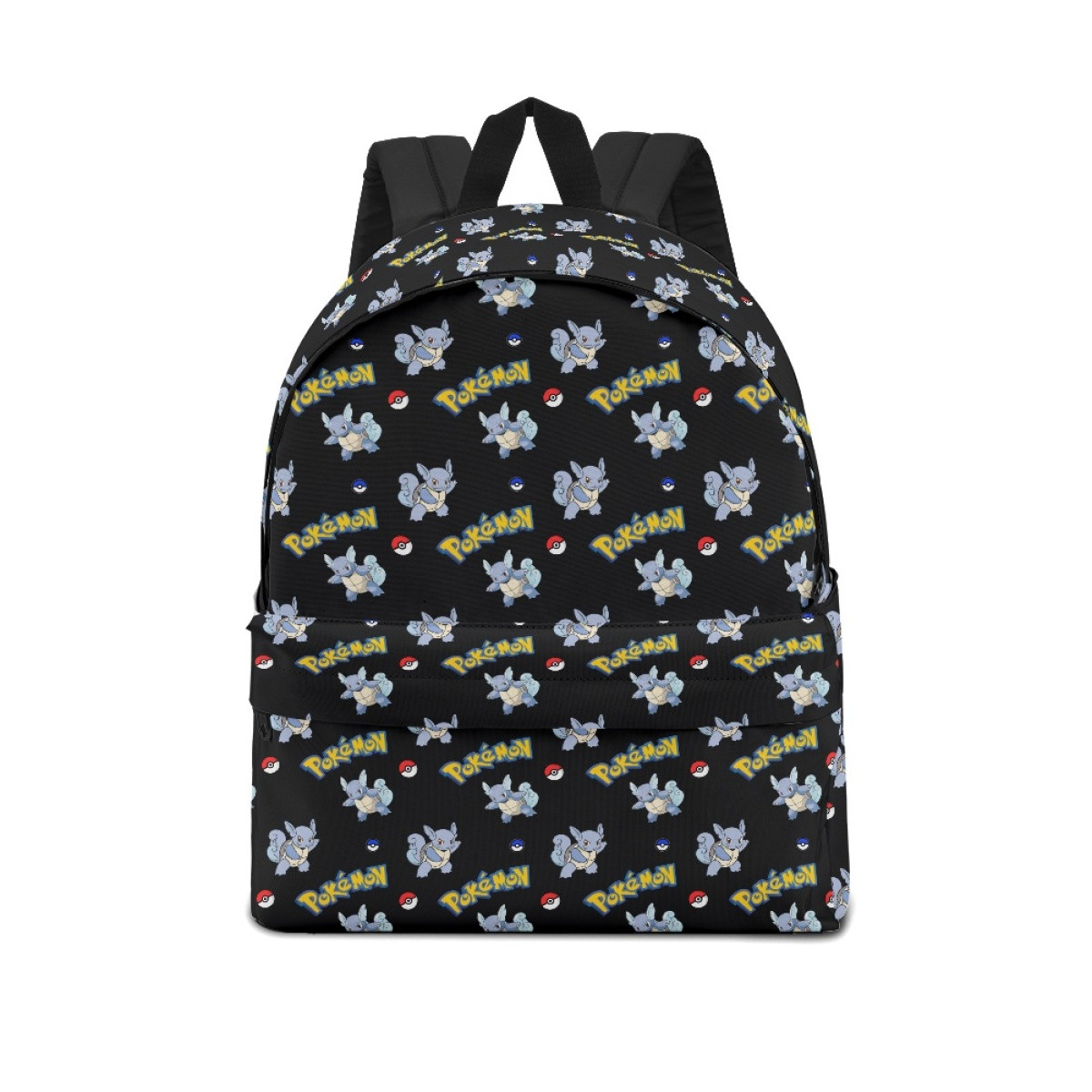 Pokemon Wartortle School Backpack Multicolor Schoolbag Rucksack - Wartortle Character Series Art