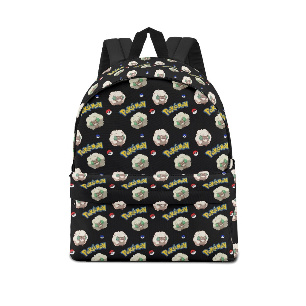 Pokemon Whimsicott School Backpack Multicolor Schoolbag Rucksack - Whimsicott Character Series Art