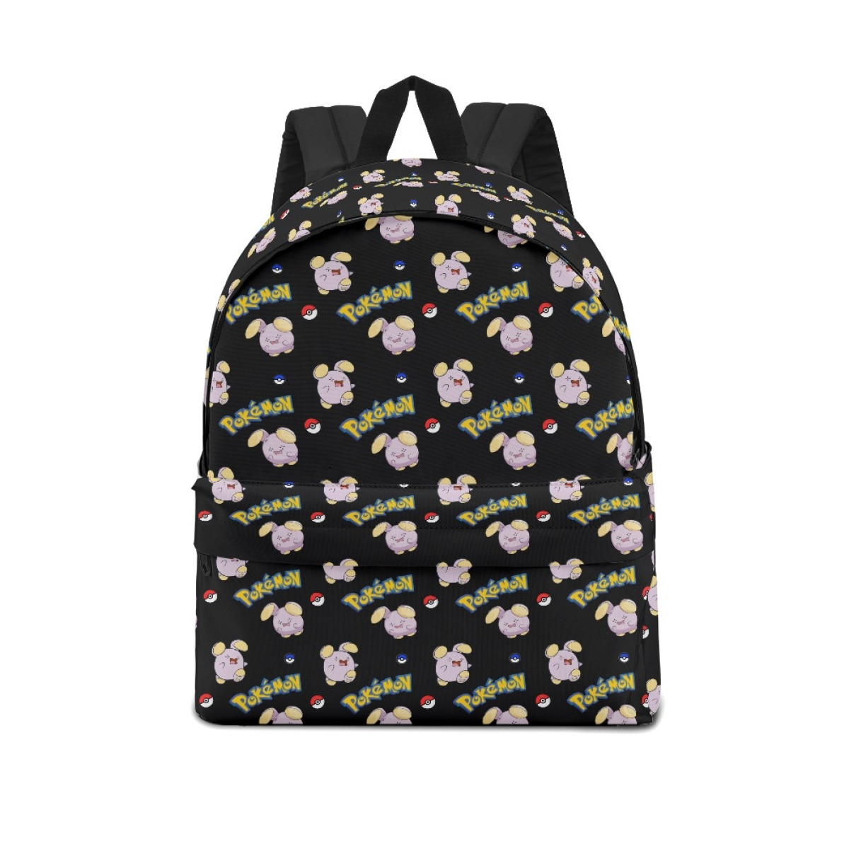 Pokemon Whismur School Backpack Multicolor Schoolbag Rucksack - Whismur Character Series Art