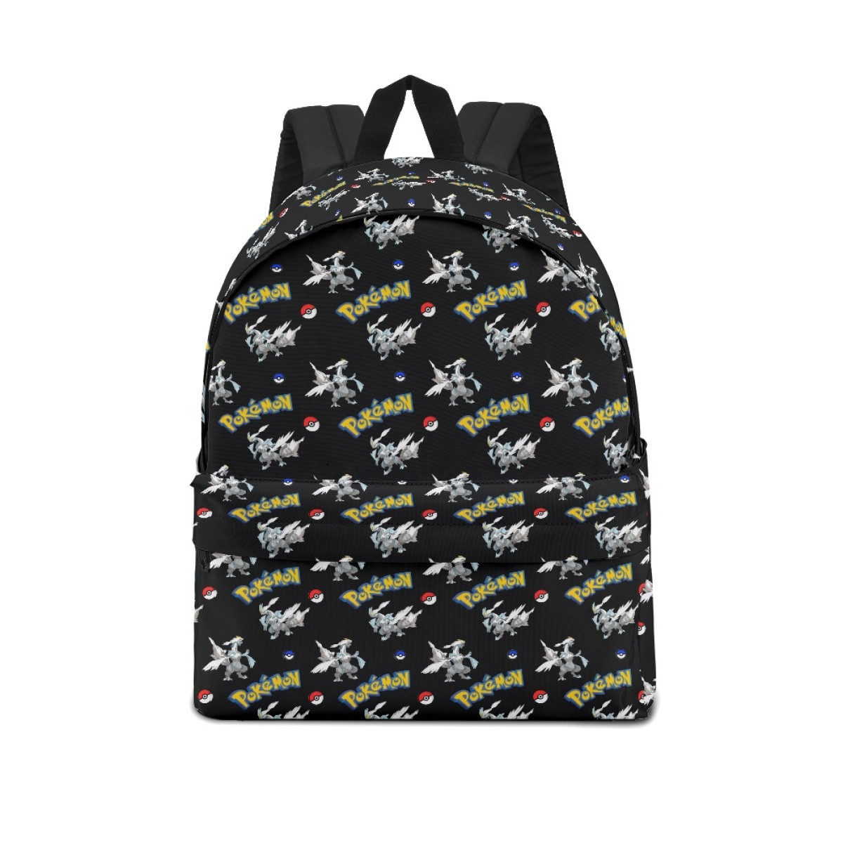 Pokemon Kyurem School Backpack Multicolor Schoolbag Rucksack - White Kyurem Character Series Art