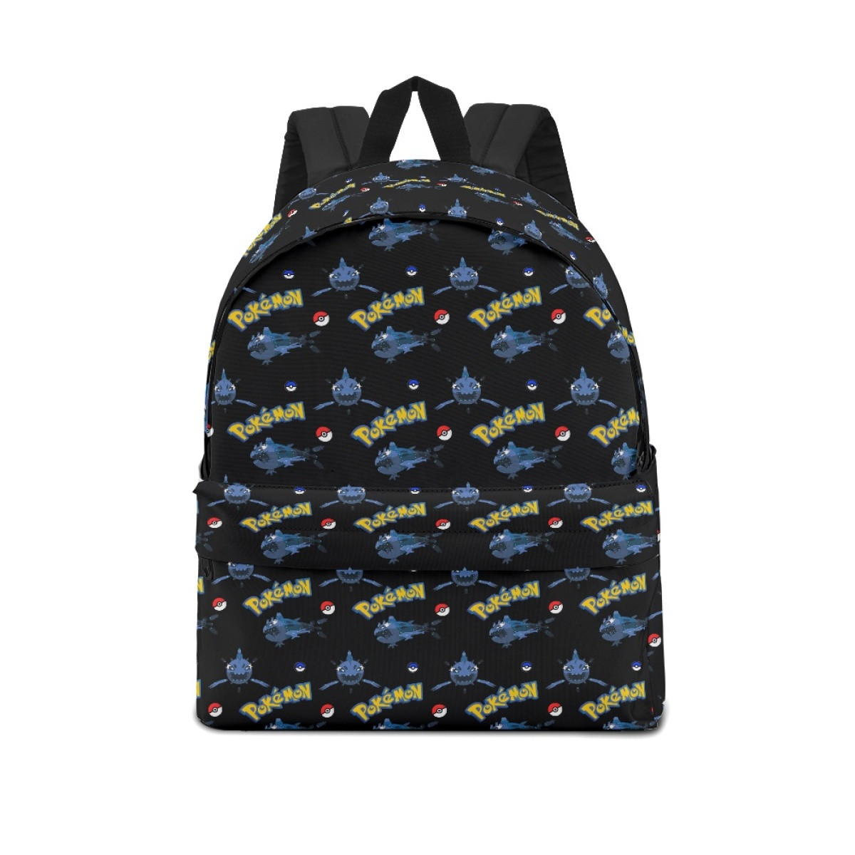 Pokemon Wishiwashi School Backpack Multicolor Schoolbag Rucksack - Wishiwashi School Character Series Art