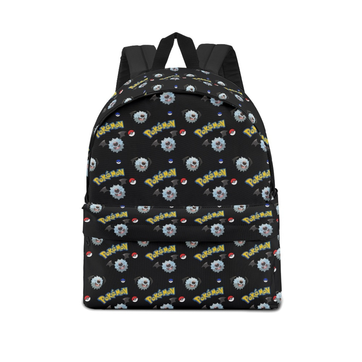 Pokemon Woobat School Backpack Multicolor Schoolbag Rucksack - Woobat Character Series Art