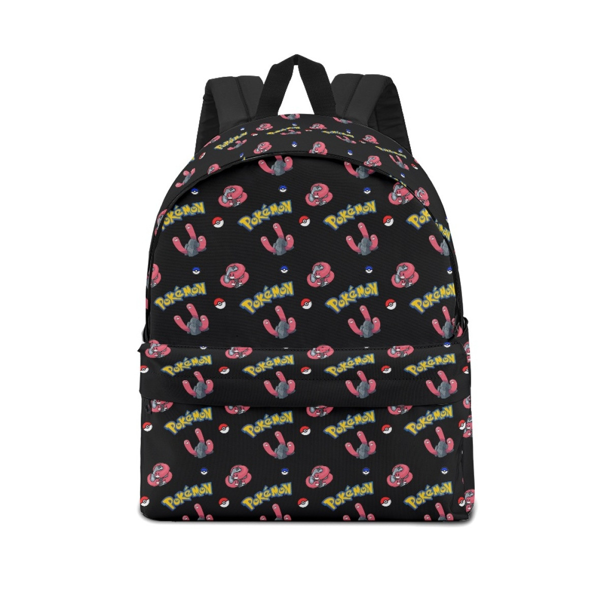 Pokemon Wugtrio School Backpack Multicolor Schoolbag Rucksack - Wugtrio Character Series Art