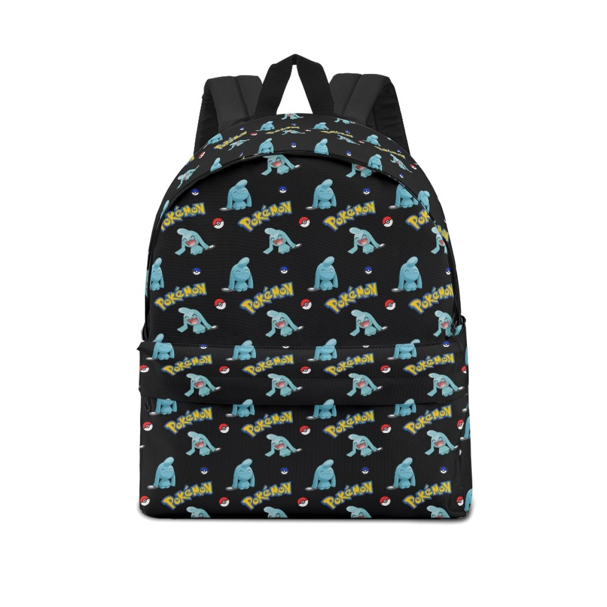 Pokemon Wynaut School Backpack Multicolor Schoolbag Rucksack - Wynaut Character Series Art