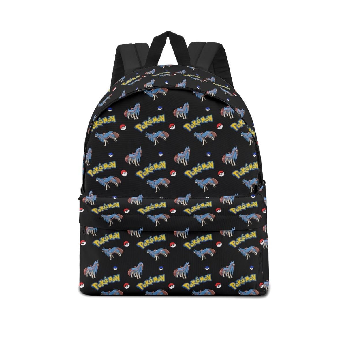 Pokemon Zacian School Backpack Multicolor Schoolbag Rucksack - Zacian Character Series Art