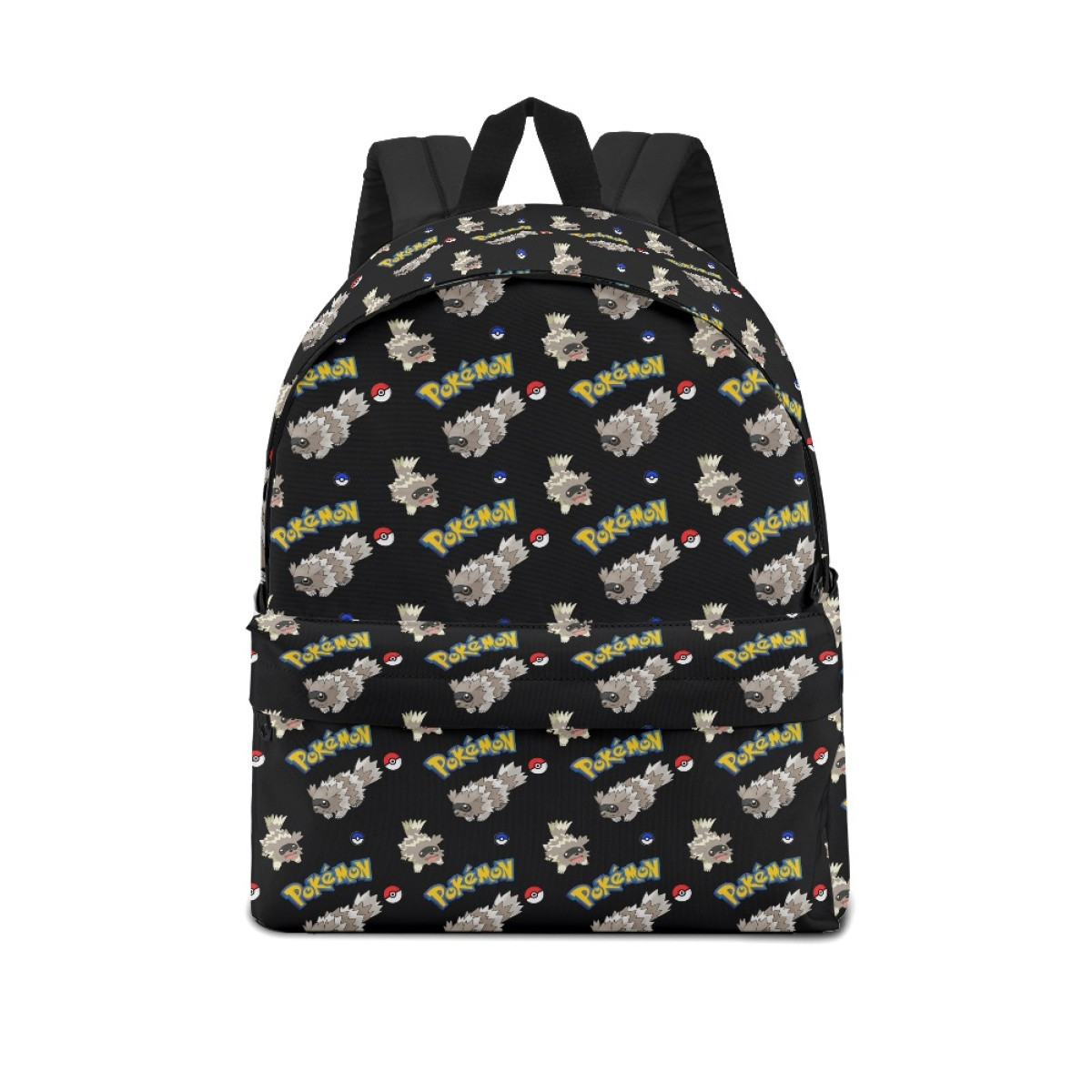 Pokemon Zigzagoon School Backpack Multicolor Schoolbag Rucksack - Zigzagoon Character Series Art