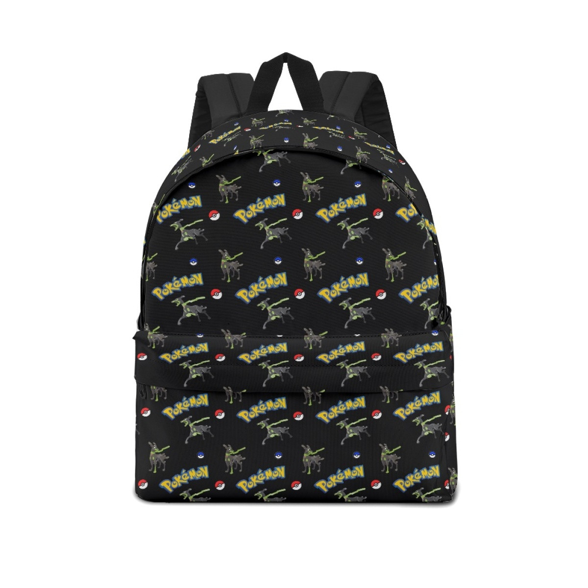 Pokemon Zygarde School Backpack Multicolor Schoolbag Rucksack - Zygarde 10% Character Series Art