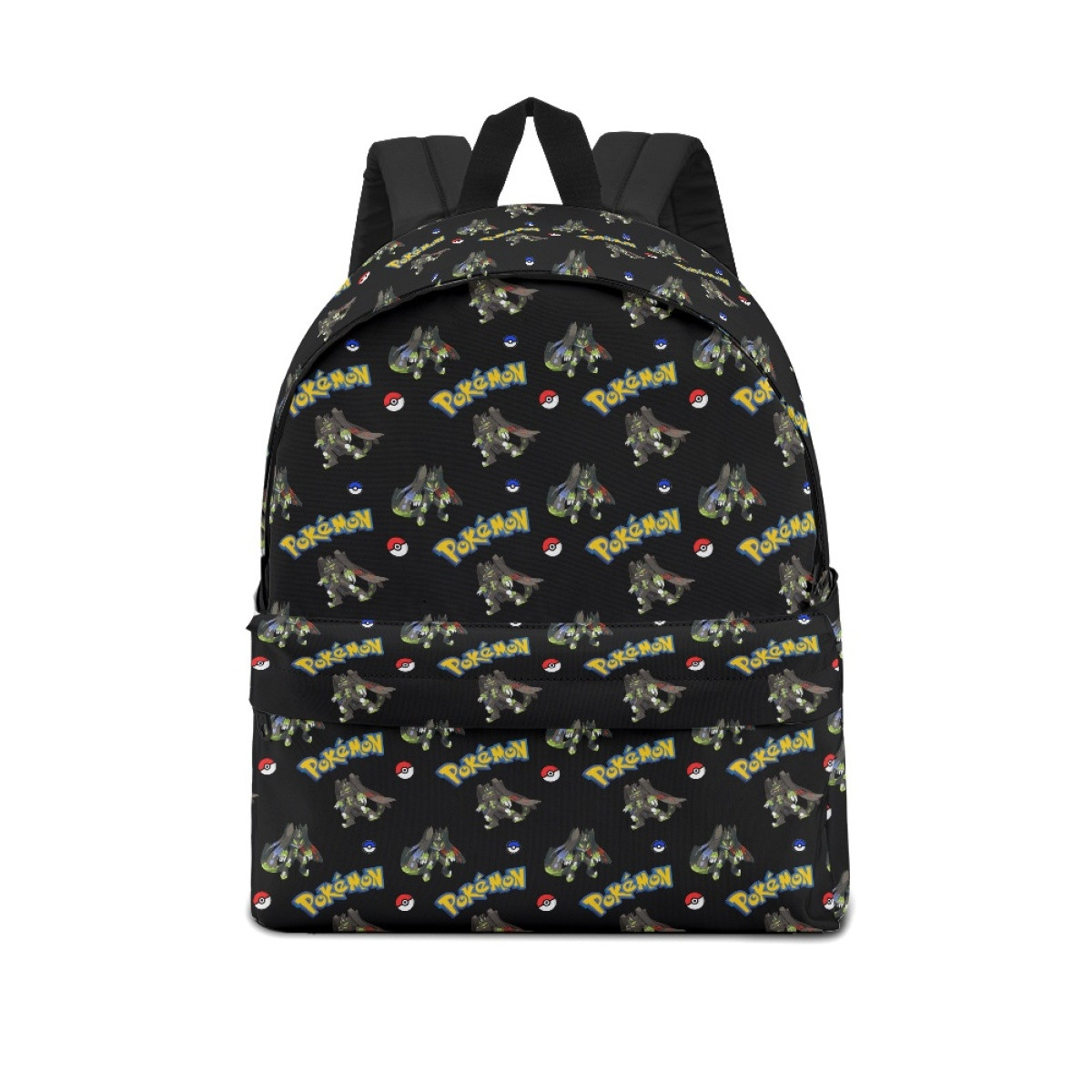 Pokemon Zygarde School Backpack Multicolor Schoolbag Rucksack - Zygarde Complete Character Series Art