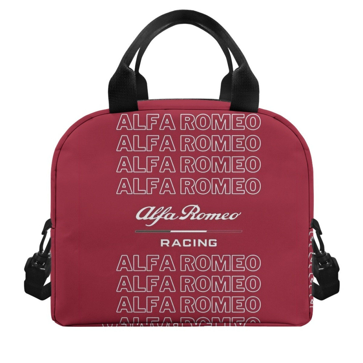 F1 Formula One Alfa Romeo Lunch Box - Alfa Romeo Logo On Graphic Art