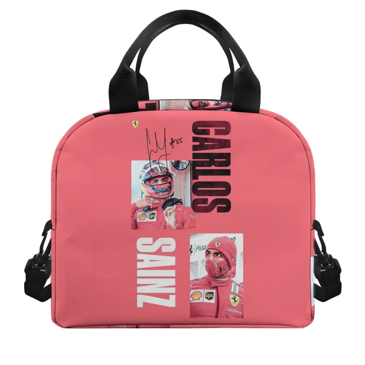 F1 Formula One Carlos Sainz Lunch Box - Carlos Sainz First Runs In 21 Poster