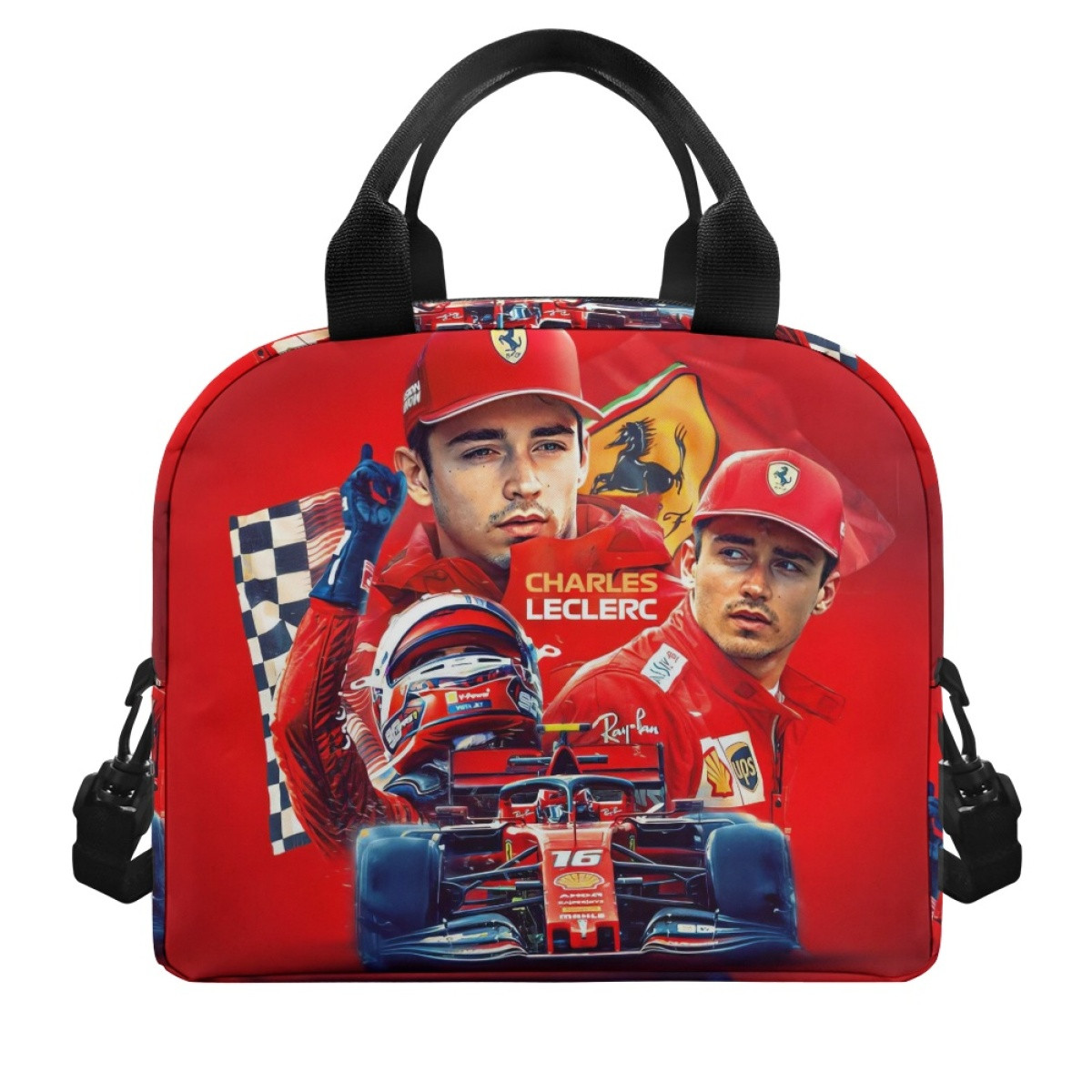 F1 Formula One Charles Leclerc Lunch Box - Charles Leclerc Leclerc F1 2020 Poster